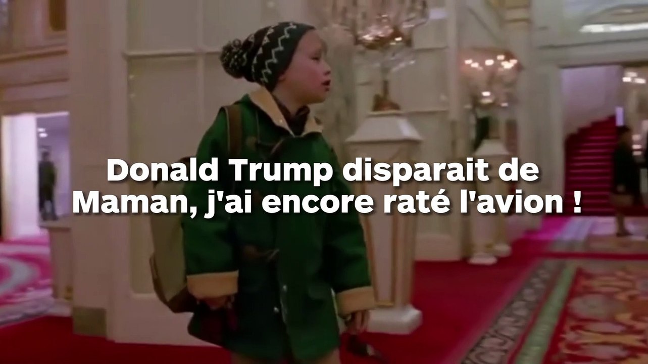 Donald Trump effacé de "Maman, j'ai encore raté l'avion !"
