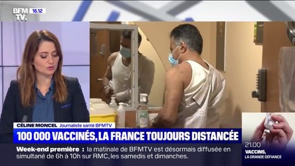 Covid-19: la France atteint la barre des 100.000 vaccinés