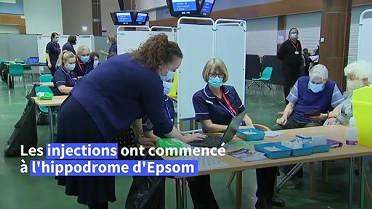 Coronavirus: ouverture de sept centres de vaccination massive au Royaume-Uni