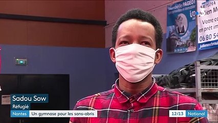 Vague de froid : la ville de Nantes ouvre un gymnase pour les personnes sans domicile fixe