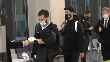 El Real Madrid sale por fin de Pamplona tras días aislado por el temporal