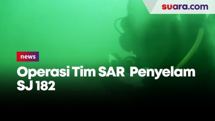 Penyelam Denjaka Sisir Lokasi Jatuh Sriwijaya Air SJ-182