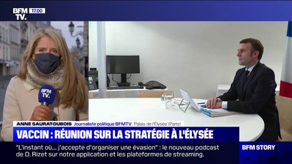Vaccins: une réunion se tient actuellement à l'Élysée