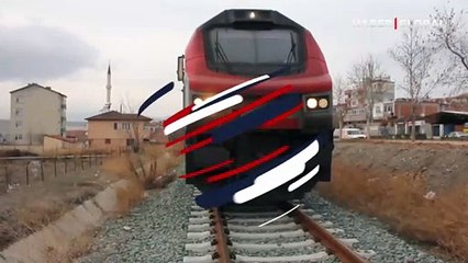Tren raylarına ayağı takılınca felaketi yaşadı!