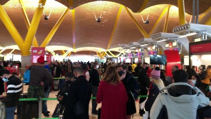 Barajas sigue "medio grogui" tras el demoledor paso de Filomena