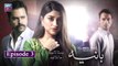 Hania - Episode 3 | Zoya Nasir & Ghana Ali | ARY Zindagi Drama