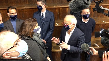 Visite de la ministre des Sports Roxana Maracineanu au dojo Satori