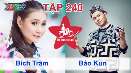 Lữ Khách 24h Tập 240 FULL | Bích Trâm bối rối với đám trẻ làng - Bảo Kun lần đầu ở nhà vách lá
