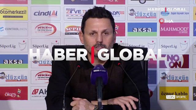 Erol Bulut: Akıllı oyunla, rakibe pozisyon vermeden 3 puan aldık