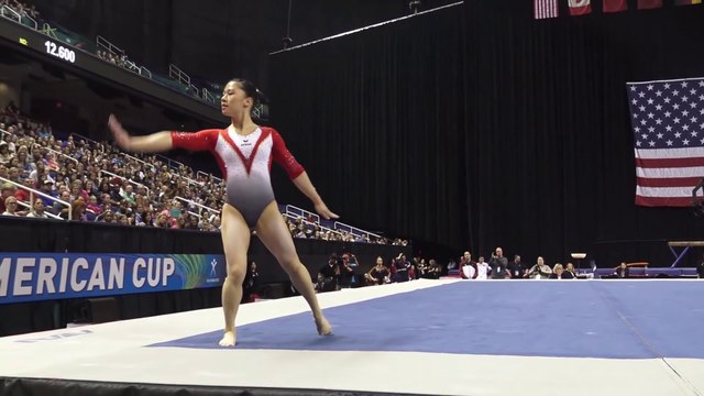 Kim Bui - FX - 2019 American Cup Gymnastics