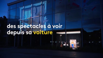 À Dunkerque, le public du Bateau-Feu découvre les spectacles en drive-in