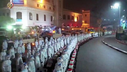 القوات المسلحة تواصل خطتها لتنفيذ كافة الإجراءات الوقائية والإحترازية لمجابهة فيروس "كورونا"