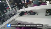 Celulares são furtados em shopping de Cachoeiro