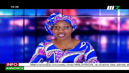 JT BAMBARA 19H30 DU 11 JANVIER 2021