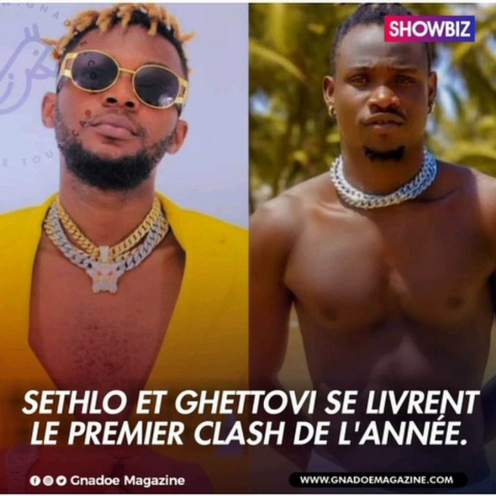 SethLo et Ghettovi se livrent le premier clash de l'année dans le showbiz togolais