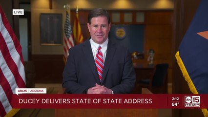 FULL VIDEO: Governor Ducey delivers State of State address