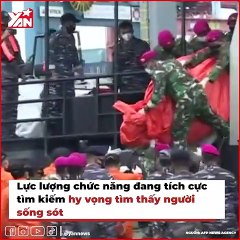 Thảm họa kép tại Indonesia: Đã xác định được vị trí hộp đen máy bay chở 60 người