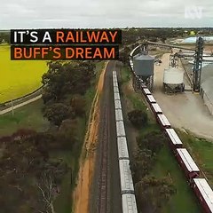 Longest train Victoria has ever seen