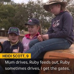 Farming families struggle through drought