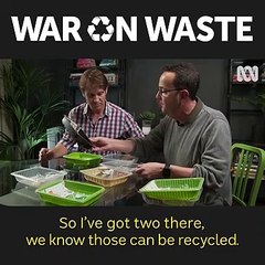 Recyclables ruined by contamination