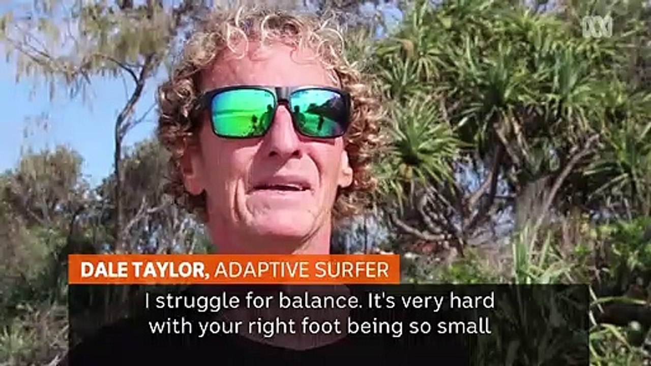 Surfers with disabilities find healing in riding waves