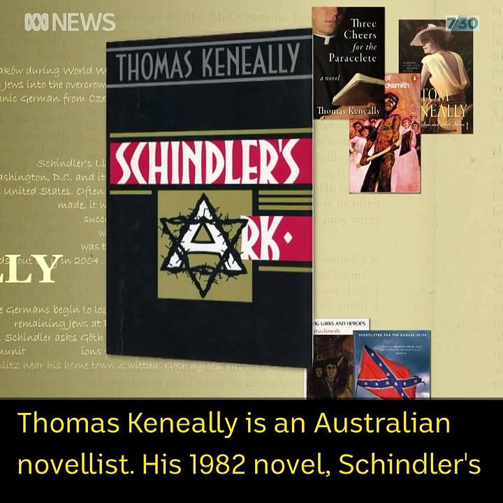 Thomas Keneally reminds students to dream big