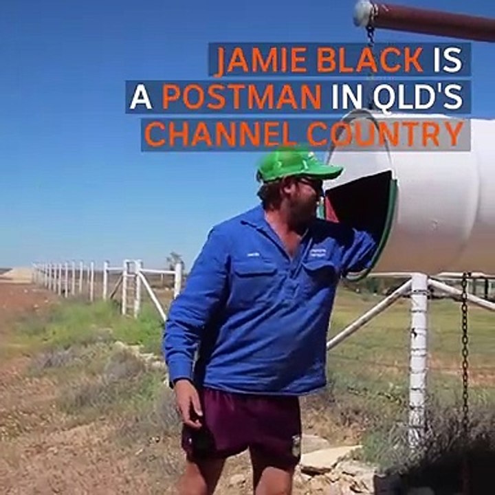 Remote postman travels thousands of kilometers