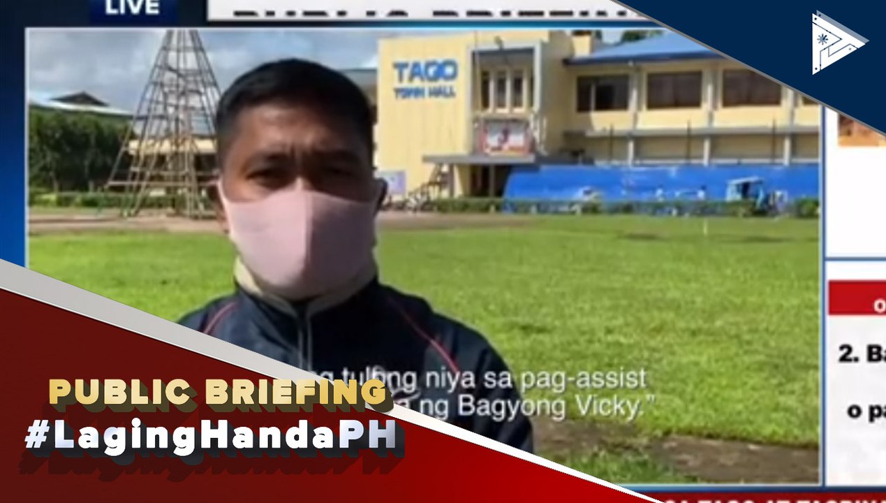 #LagingHanda | Mga nasalanta ng bagyong #VickyPH sa Tago at Tagbina, Surigao del Sur, hinatiran ng tulong ni Sen. Go at ng ilang gov't agencies