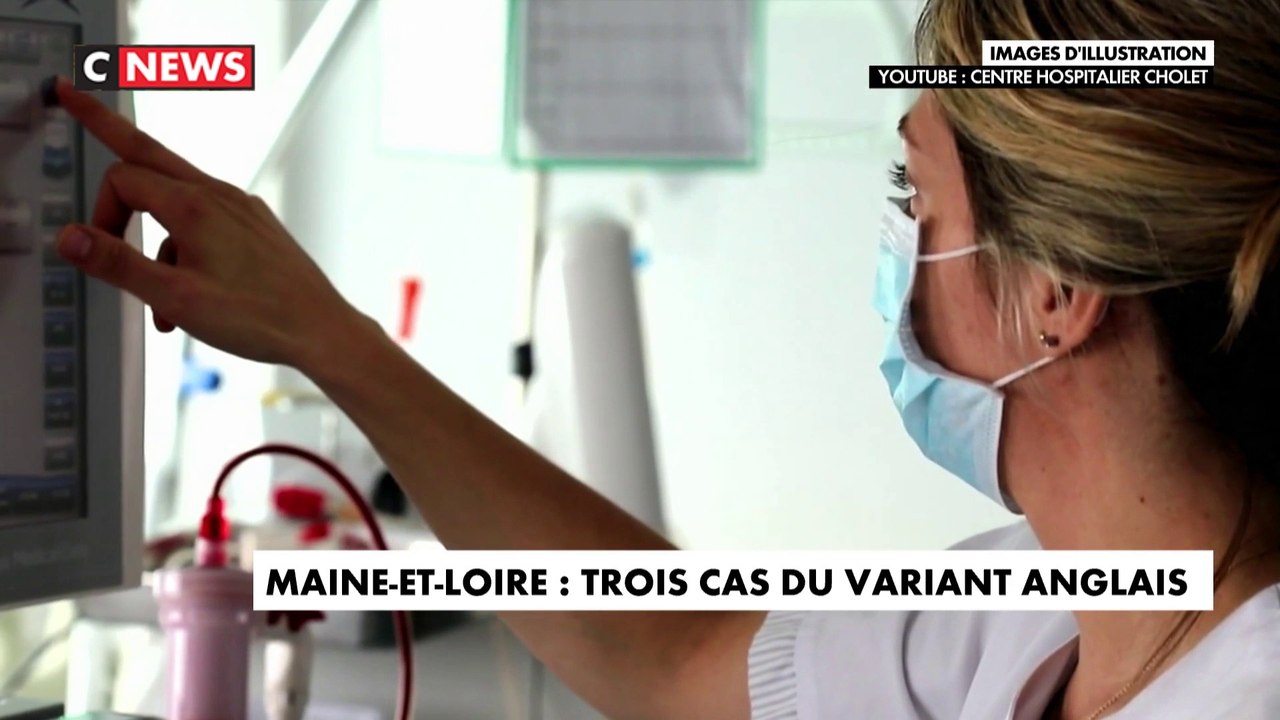 Coronavirus : trois cas du variant anglais en Maine-et-Loire