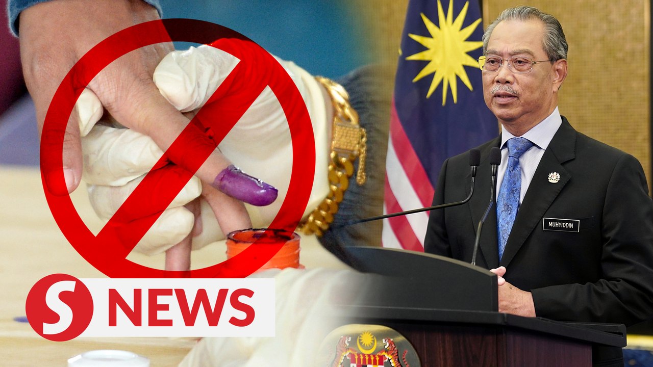 Muhyiddin: No elections while Emergency is in force