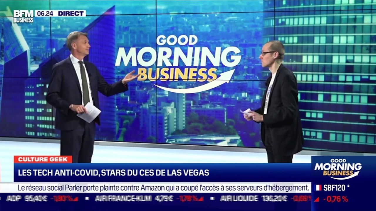 Culture Geek : Les tech anti-Covid, stars du CES de Las Vegas, par Anthony Morel - 12/01