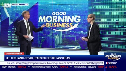 Culture Geek : Les tech anti-Covid, stars du CES de Las Vegas, par Anthony Morel - 12/01