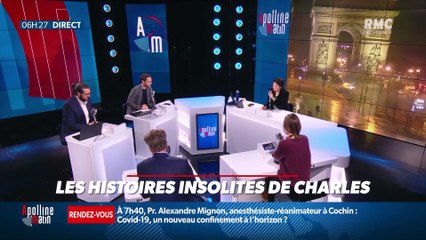 « Les 3 histoires de Charles Magnien » : Quand le Québec teste le couvre-feu, des sanctions pour être allé aux toilettes et le nouvel hymne des Enfoirés - 12/01