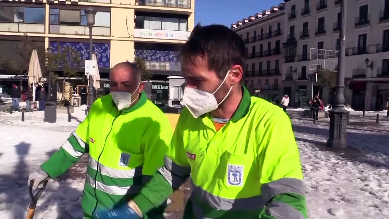 Spaniens klirrender Winter: Nach dem Schnee die Eiseskälte