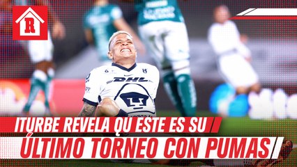 Juan Manuel Iturbe revela que este es su último torneo con Pumas