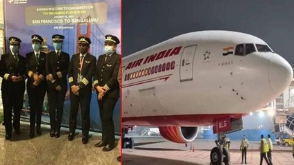 Air India's All-Women Pilot Team Creates History | San Francisco - Bengaluru