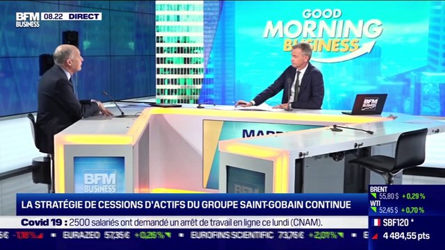 Pierre-André de Chalendar (Saint-Gobain) : Le groupe Saint-Gobain optimiste pour 2021 avec des ventes meilleures que prévu au dernier trimestre - 12/01