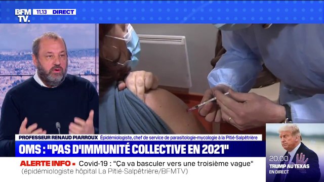 Covid-19: le Pr Renaud Piarroux juge l'arrivée des doses de vaccin trop lente