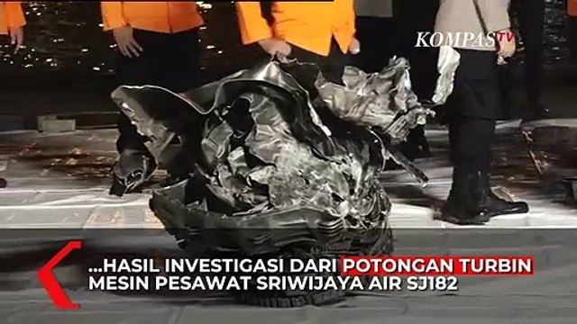 Hasil Investigasi KNKT dari Temuan Turbin Mesin Sriwijaya Air SJ182
