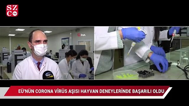 EÜ’nün korona virüs aşısı hayvan deneylerinde başarılı oldu