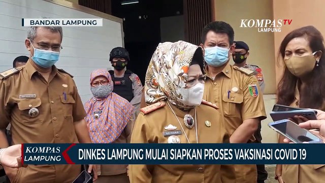 Dinas Kesehatan Lampung Mulai Menyiapkan Proses Vaksinasi Covid-19