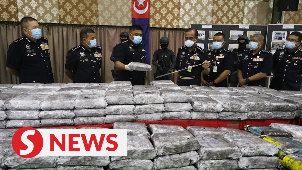 Cops bust drug syndicate, seize RM125mil worth of drugs