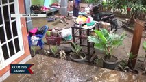 Banjir Surut Warga Mulai Bersih Rumah