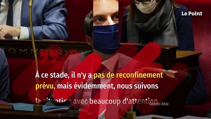 Covid-19 : Jean Castex n’écarte pas l’hypothèse d’un troisième confinement