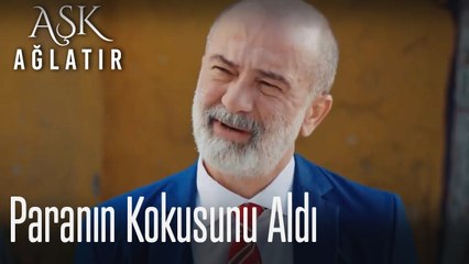 Paranın kokusunu aldı 