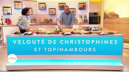 Velouté de christophines et topinambours