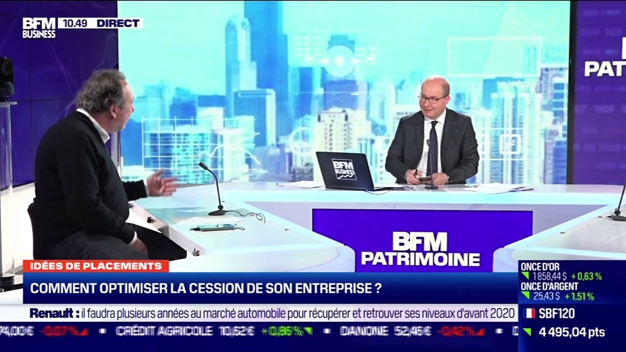 Idée de placements: Comment optimiser la cession de son entreprise ? - 12/01