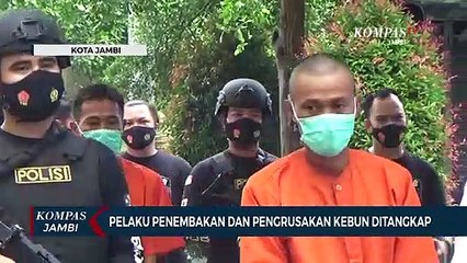 Pelaku Penembakan dan Pengrusakan Kebun Ditangkap