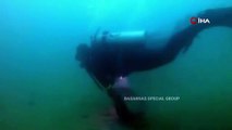 Endonezya'da düşen yolcu uçağının su altındaki enkazından yeni görüntüler