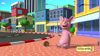 Chuhe Ko Bukhar Hai - Kids song in hindi - Hindi rhymes for kids -  Balgeet - Kiddiestv hindi